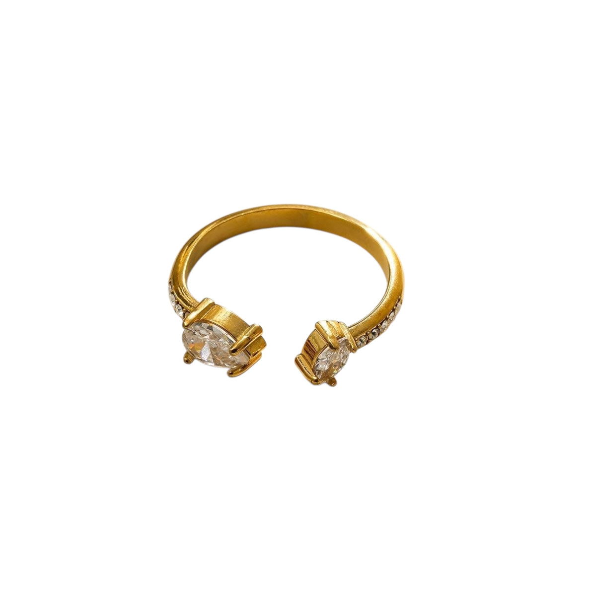 Open strass ring Goud SOFIZARE