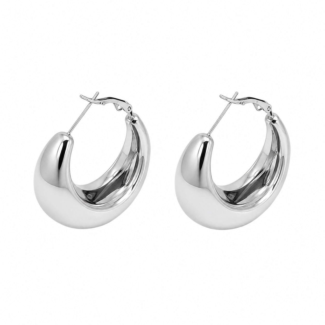 Chunky Hoops oorbellen