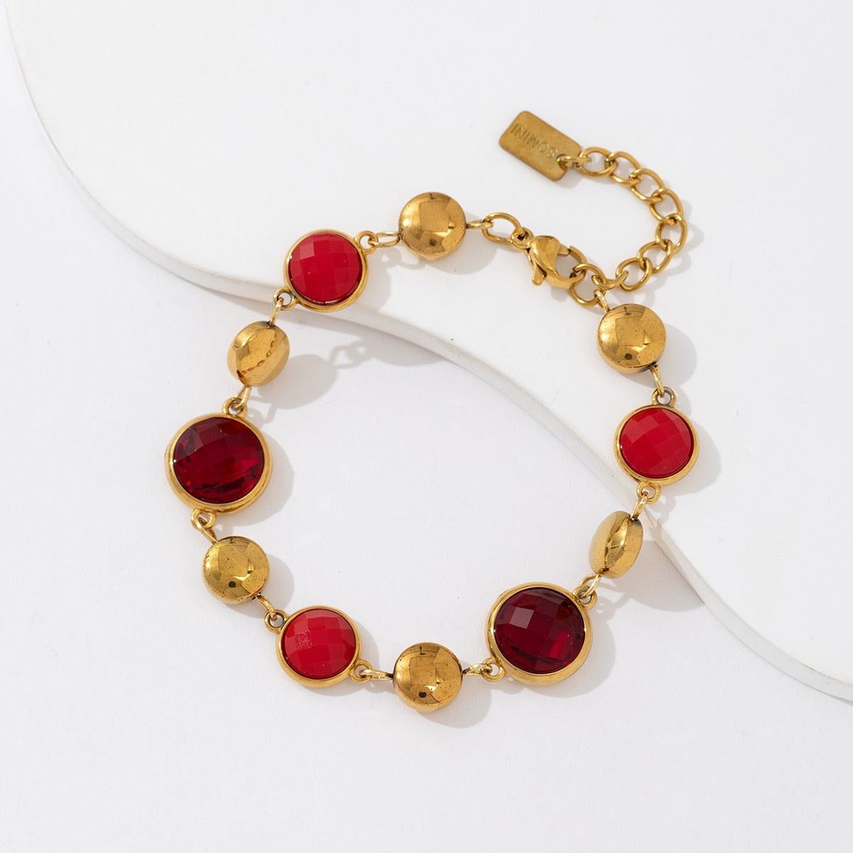 Routes armband Rood SOFIZARE