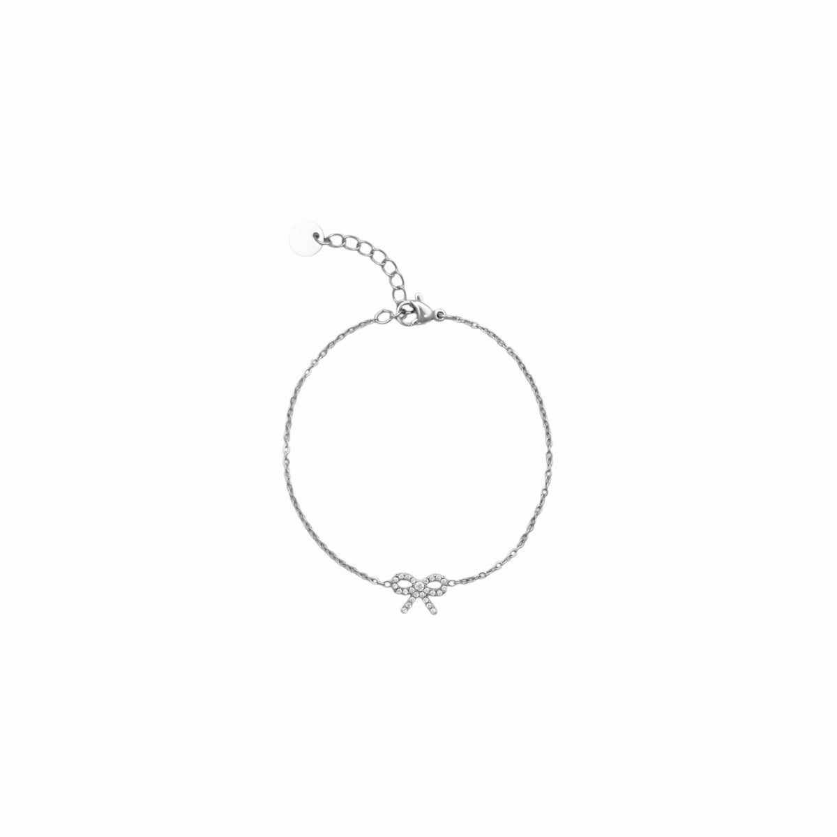 Simpele strikje armband Zilver SOFIZARE