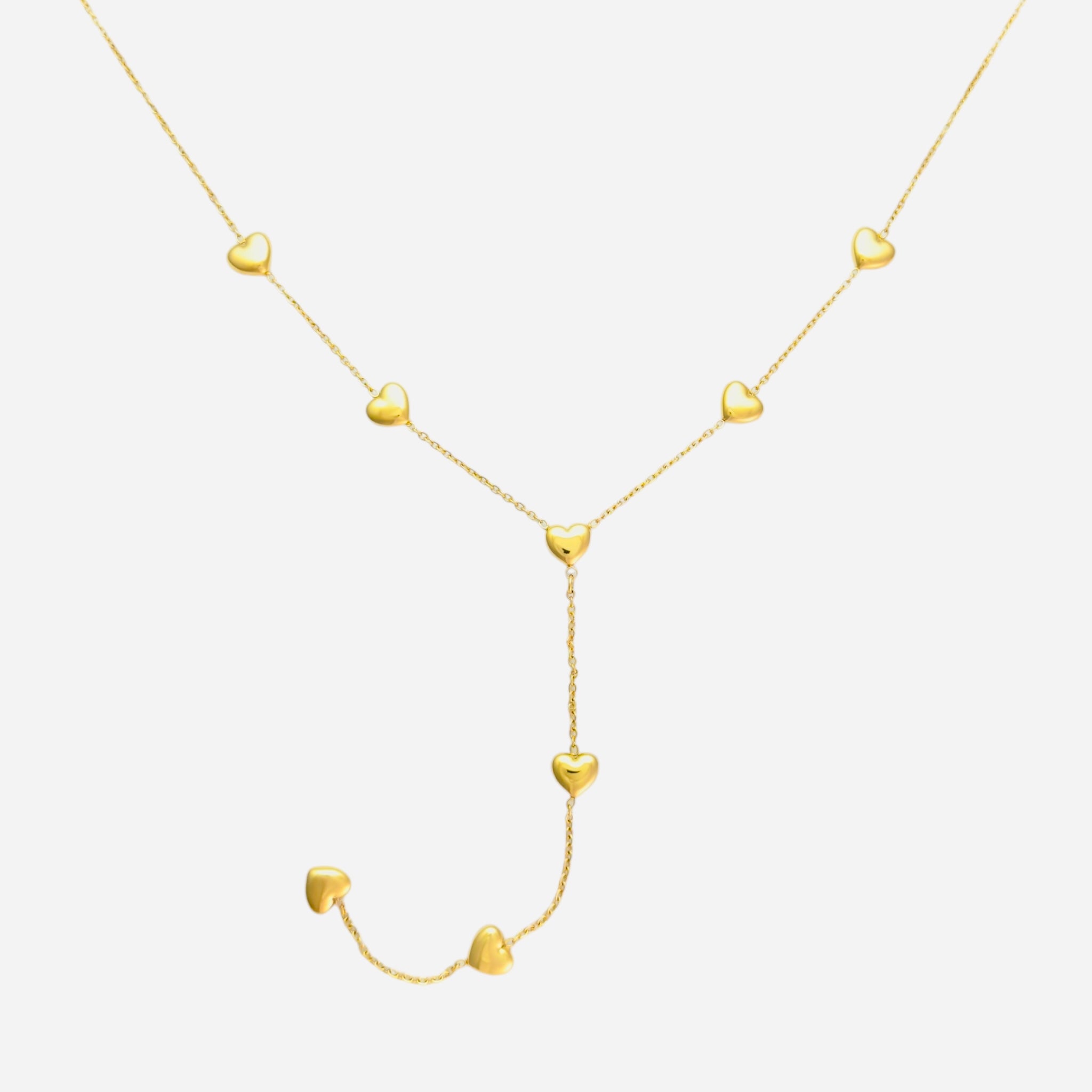 Simple love Y ketting Goud SOFIZARE