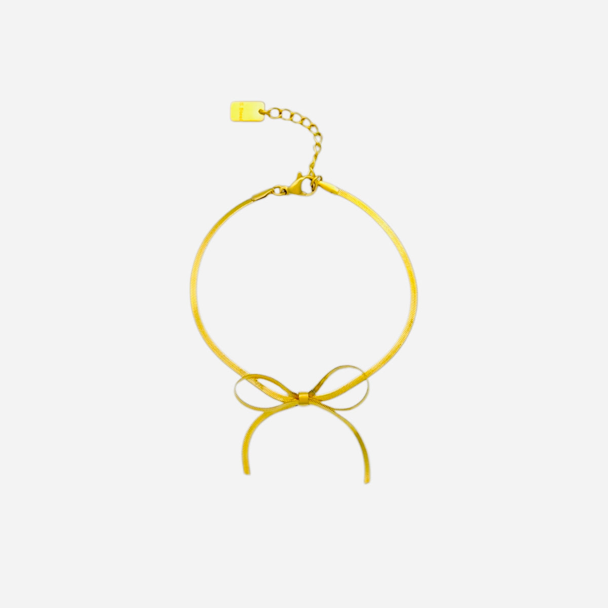 Snake strikje armband Goud SOFIZARE