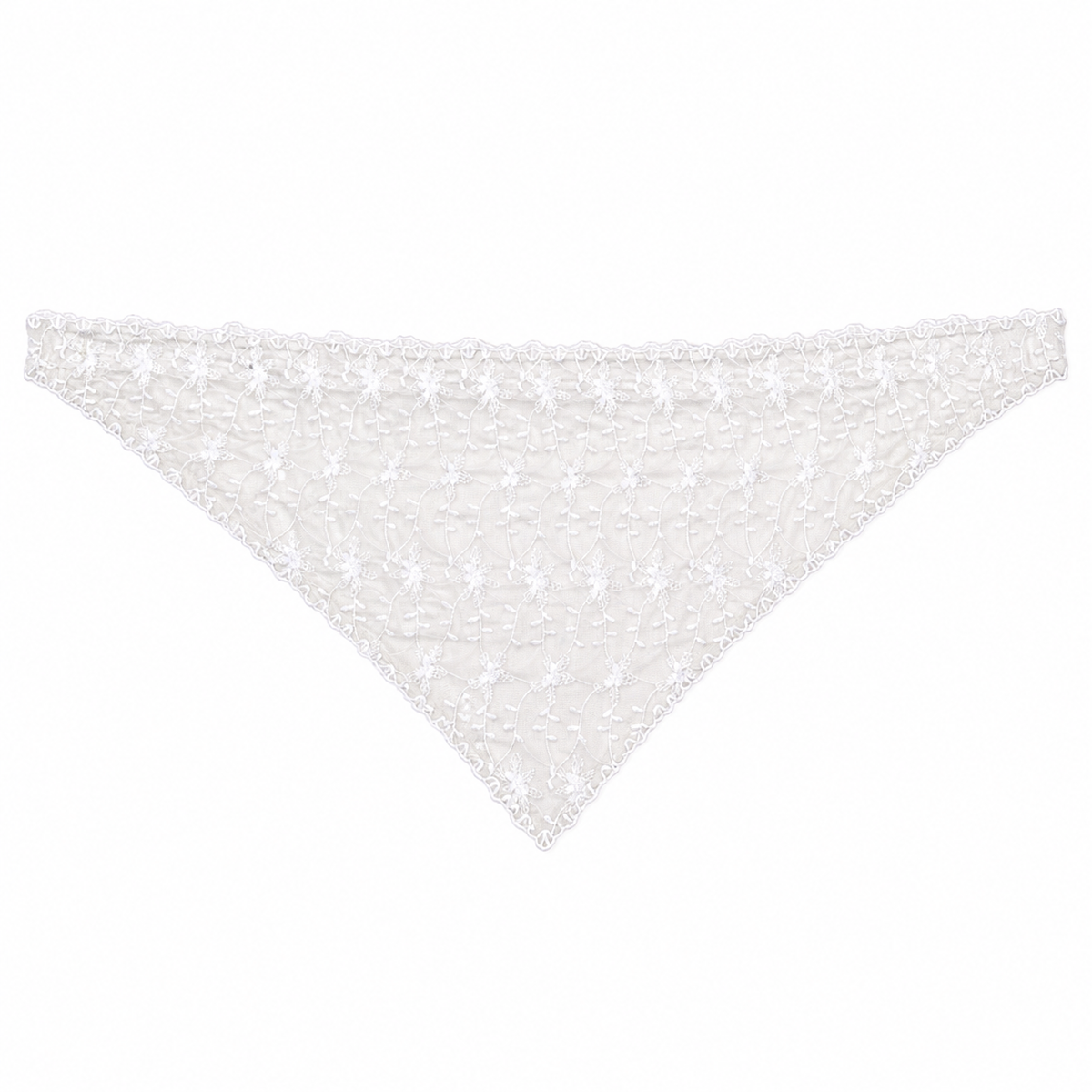 Soft lace sjaal wit Goud SOFIZARE