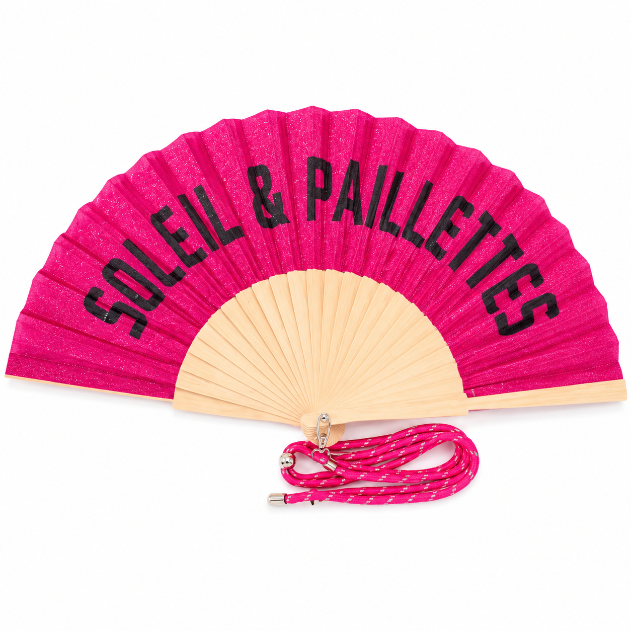 soleil & paillettes waaier