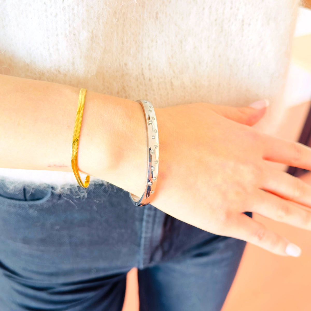 Star bangle Zilver SOFIZARE