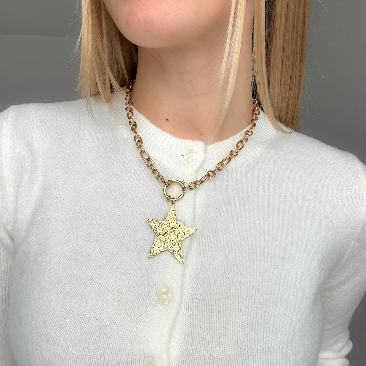 Stargirl statement ketting Goud SOFIZARE