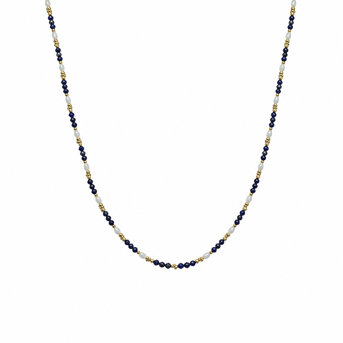Stones ketting Donkerblauw SOFIZARE