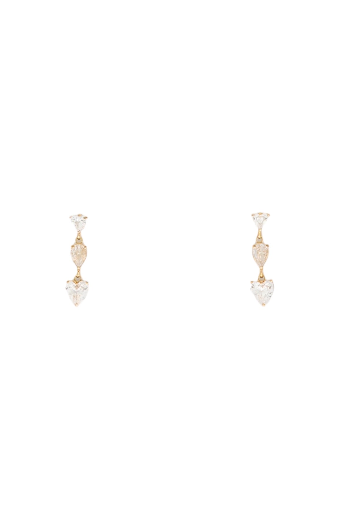 Strass oorbellen Goud SOFIZARE