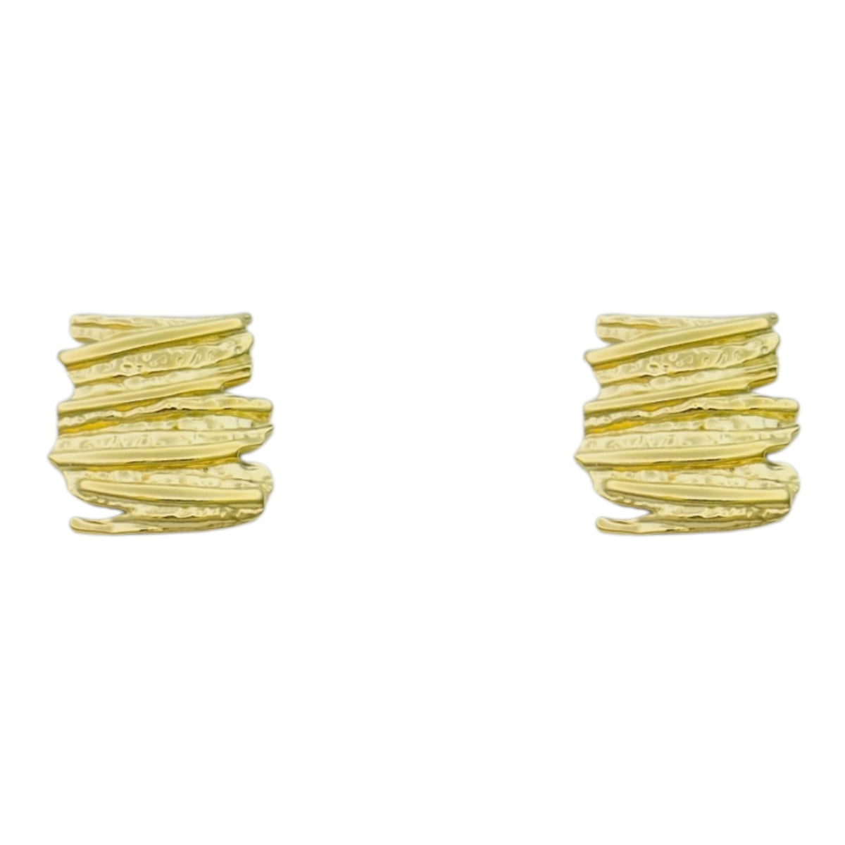 Stripes studs oorbellen Goud SOFIZARE