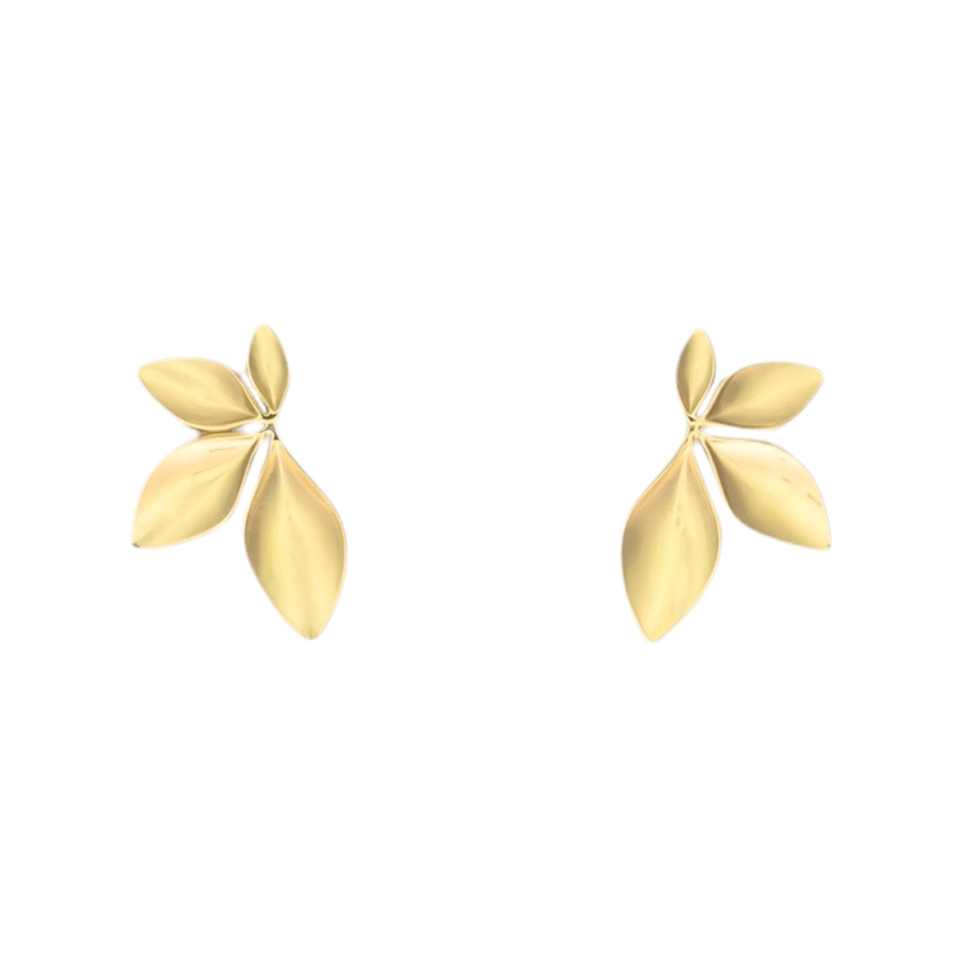 Flower studs oorbellen