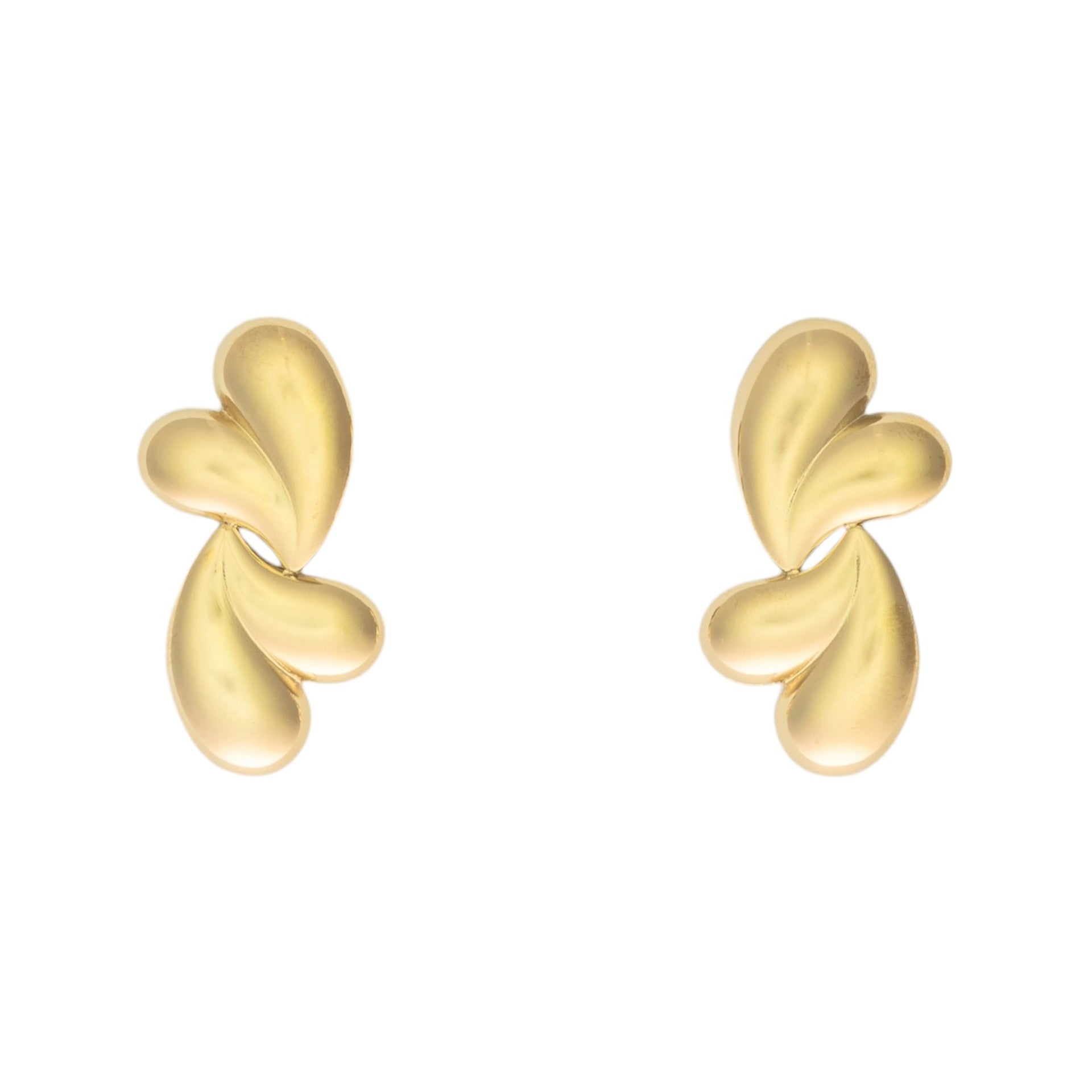 Double Love Studs Earrings