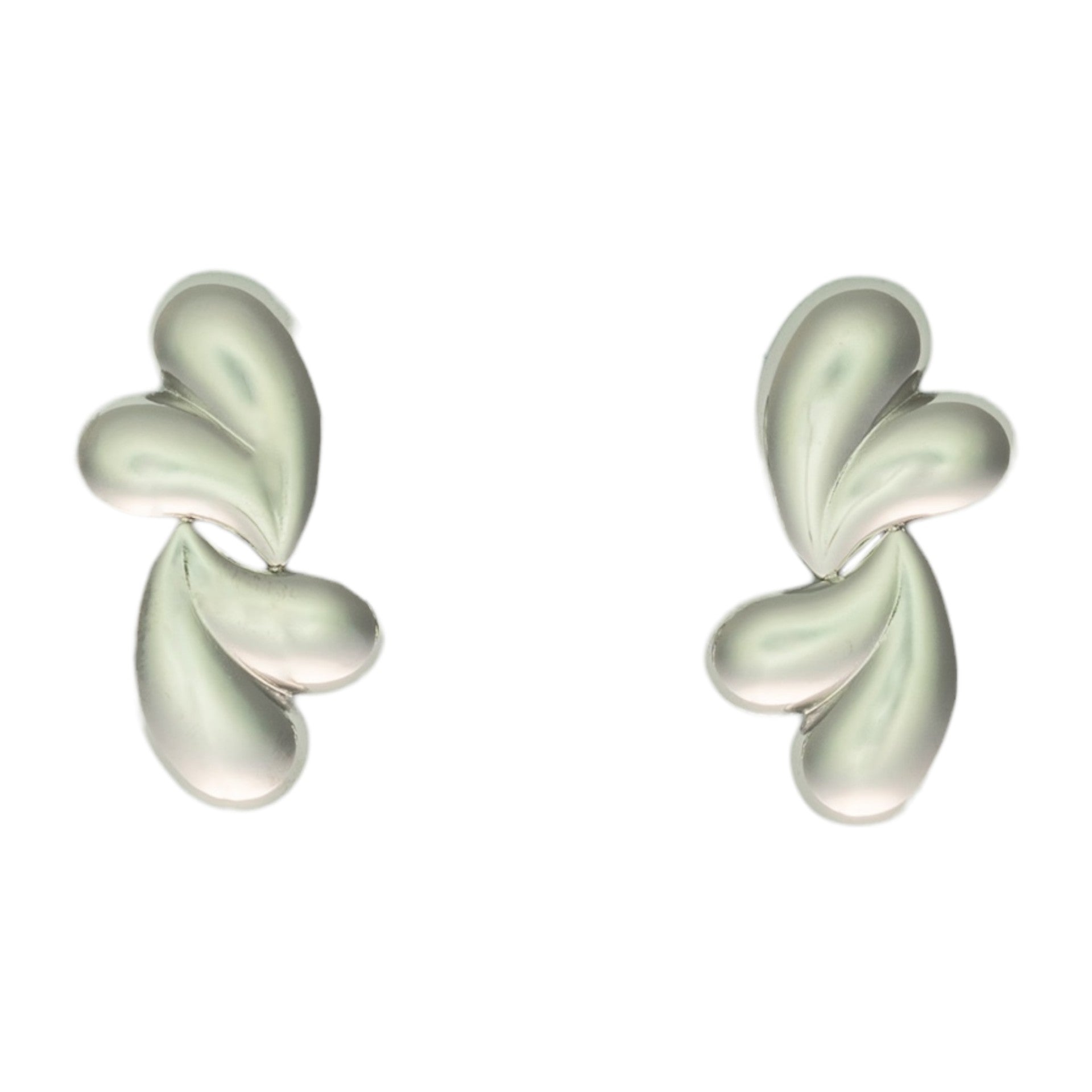 Double Love Studs Earrings