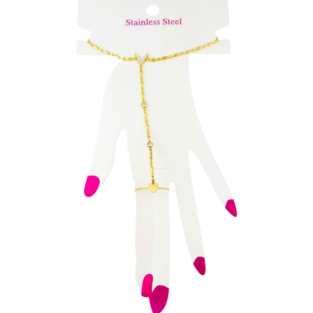 V hand chain Goud SOFIZARE